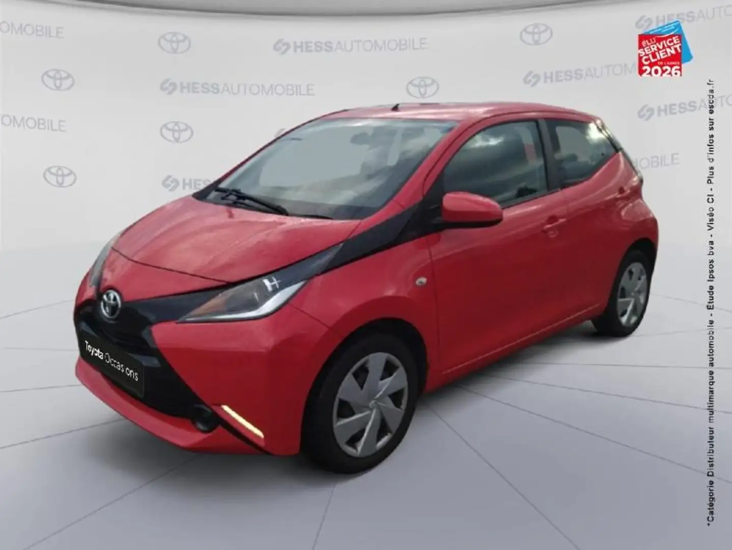 Toyota Aygo 1.0 VVT-i 69ch x-red 2018 5p Rouge - 1
