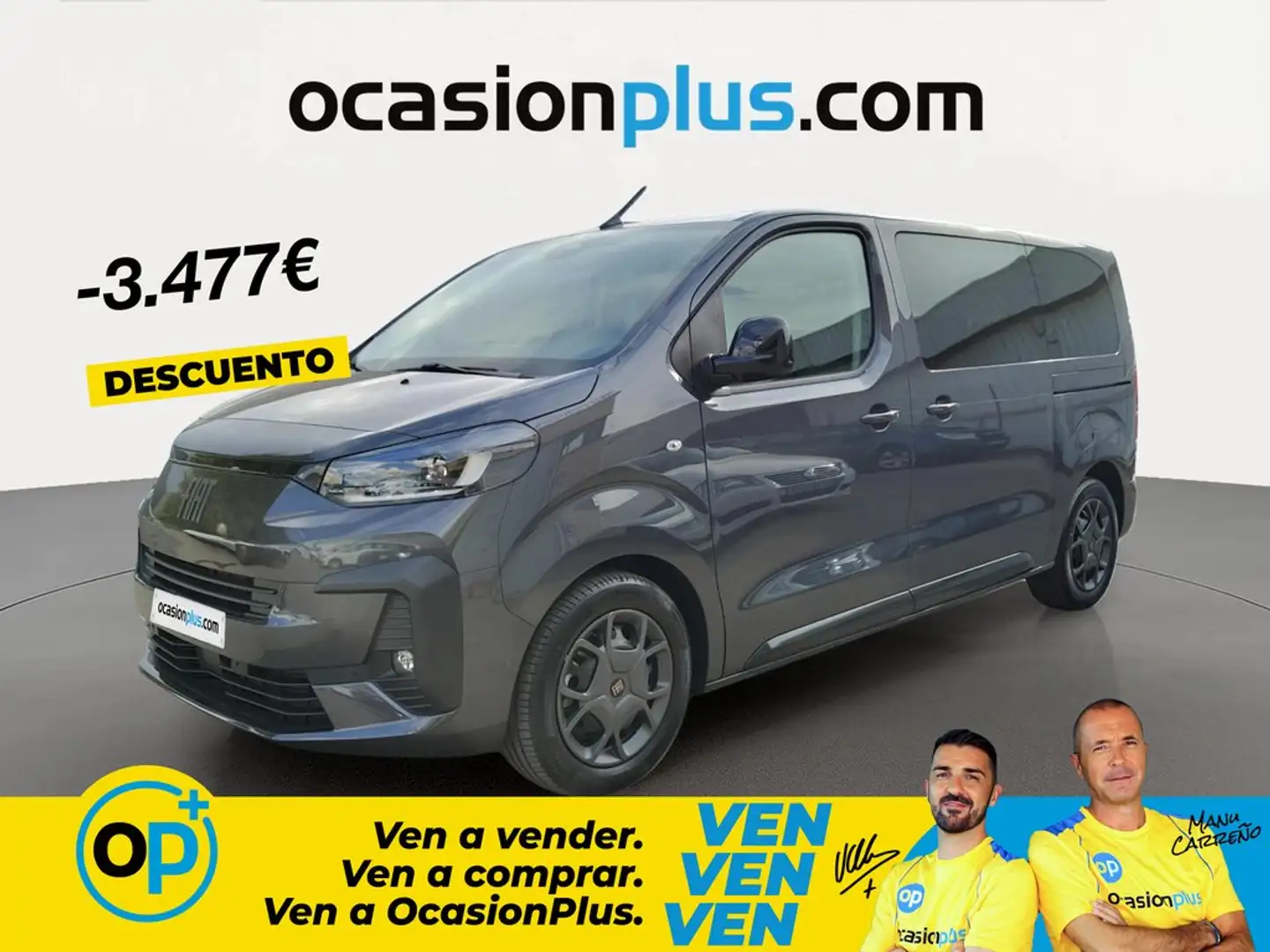 Fiat Ulysse M1 2.2.BlueHDI &S& Talla M Aut. 180 Gris - 1