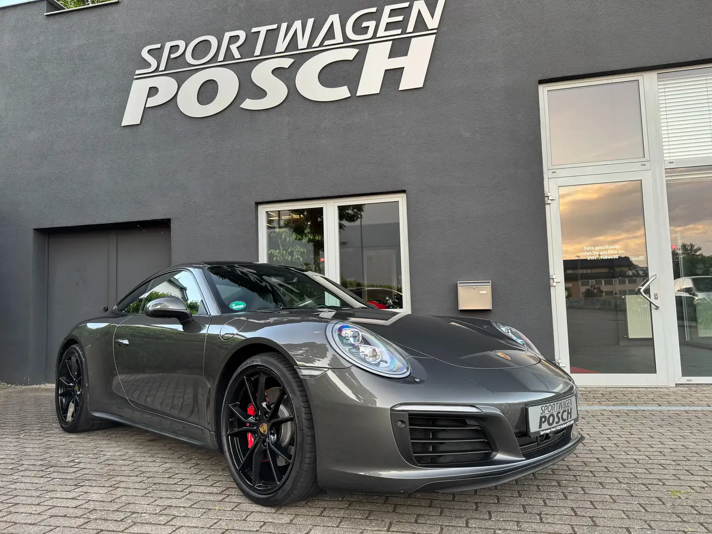 Porsche 991 911 Carrera 4S Porsche Gar. Service neu Серый - 1