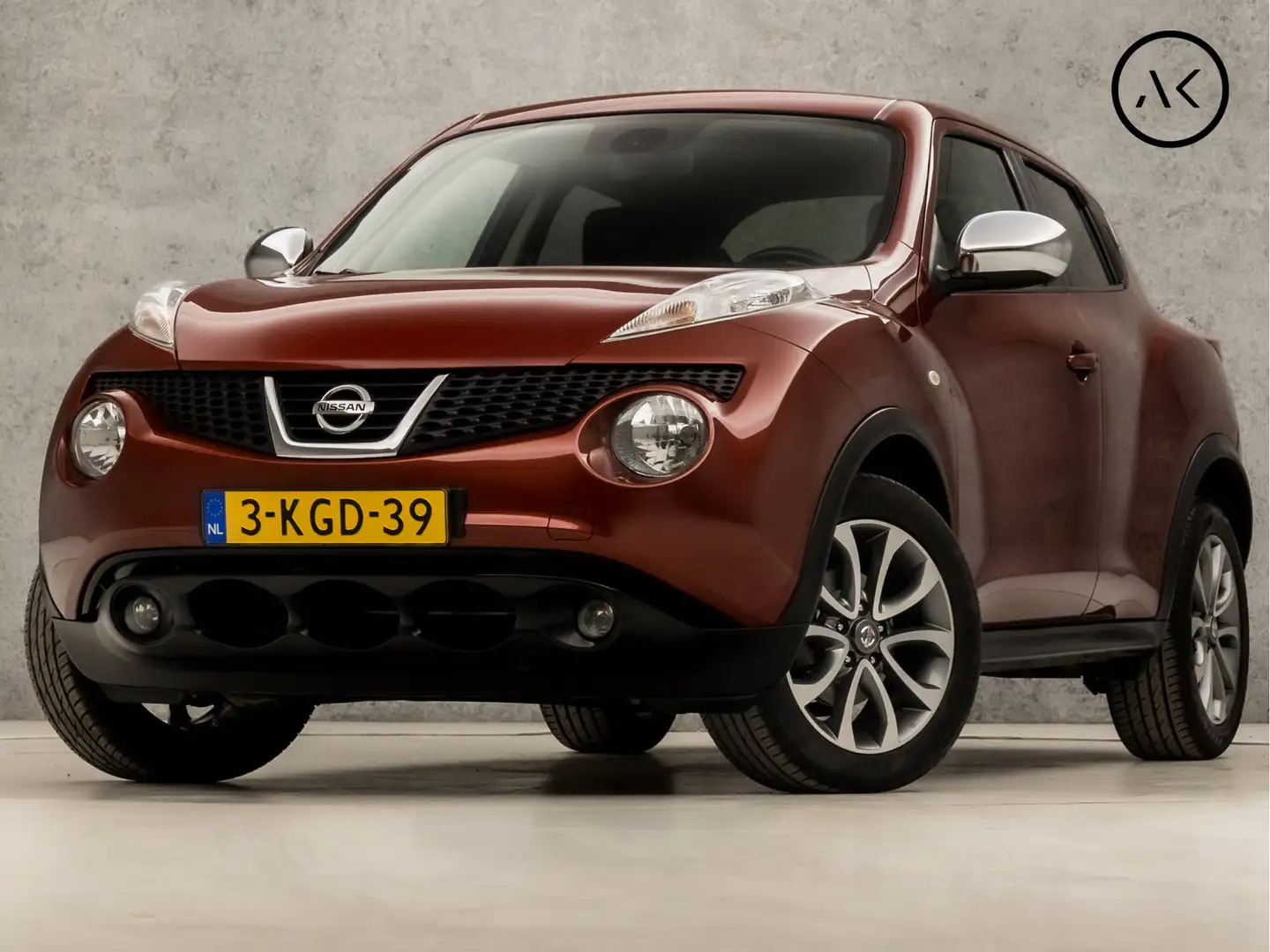 Nissan Juke 1.6 Tekna Automaat (NAVIGATIE, CAMERA, NAP, CLIMAT Rood - 1