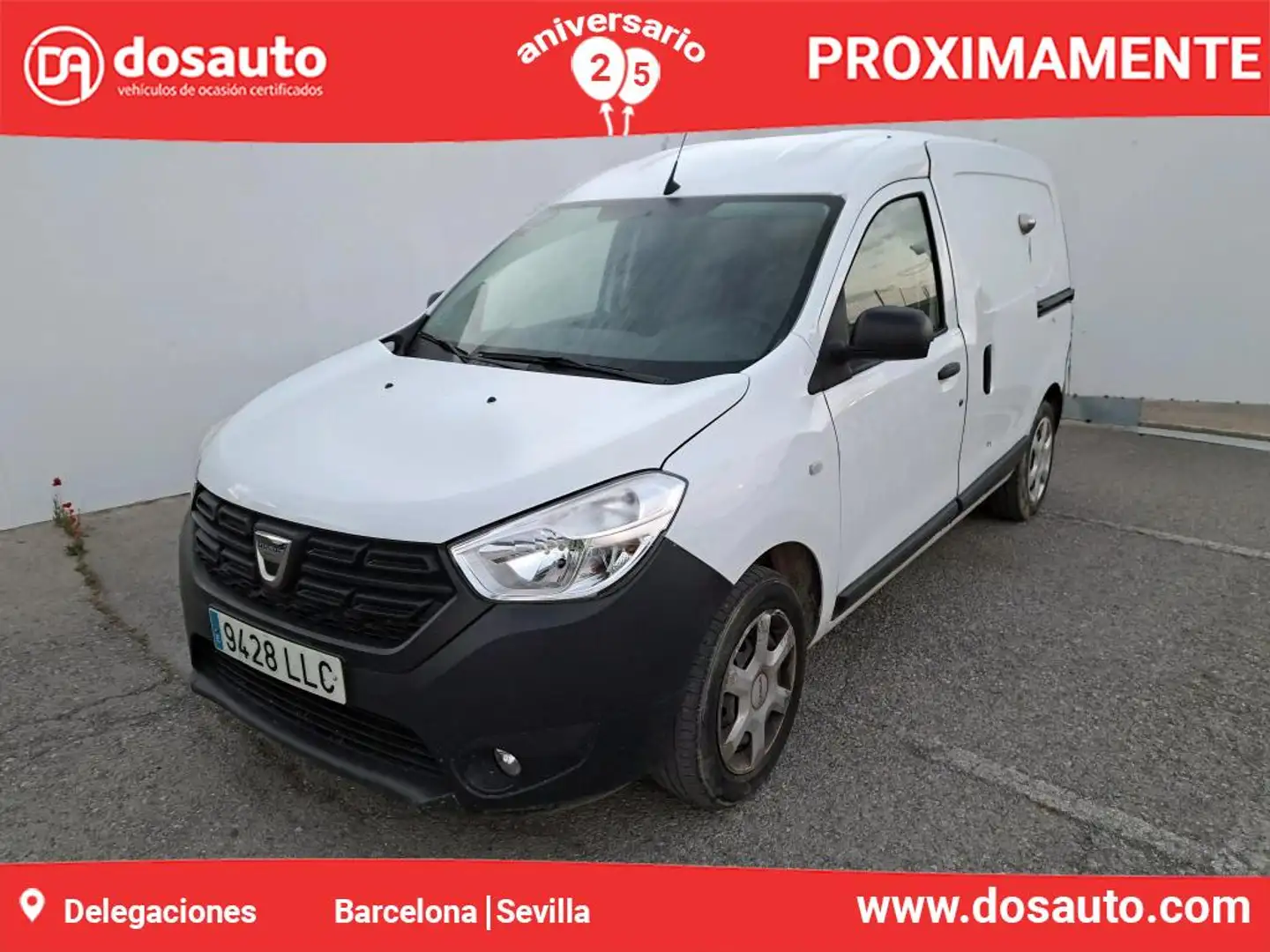 Dacia Dokker Comercial Van 1.6 GLP Essential 80kW Blanco - 1