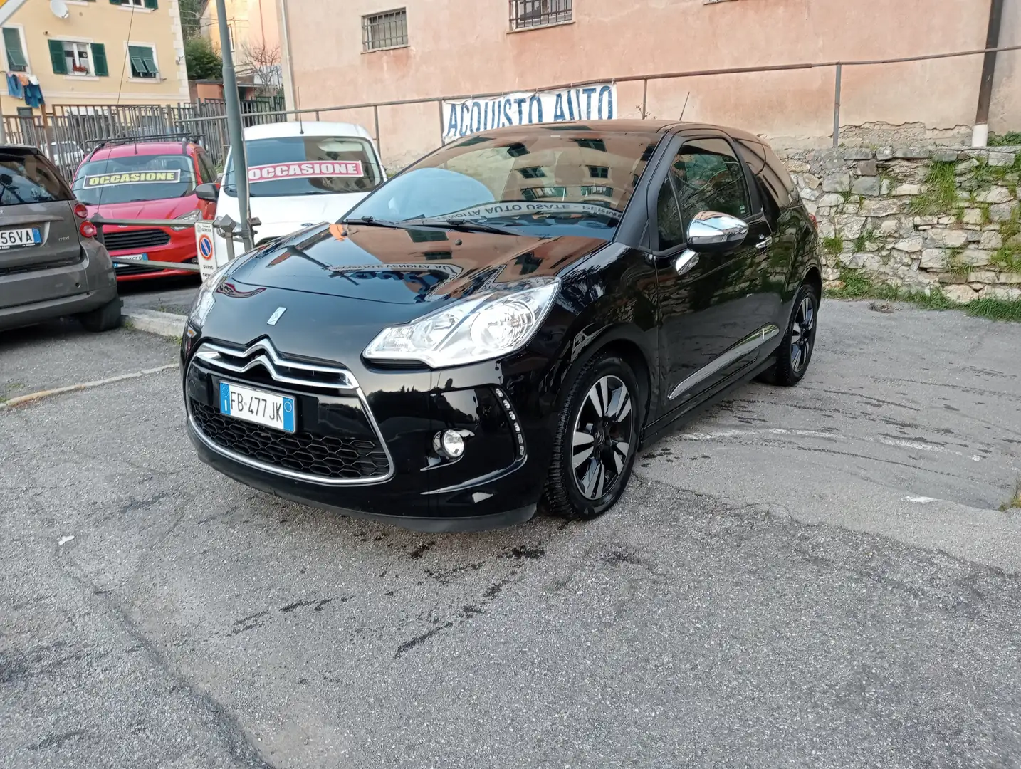 DS Automobiles DS 3 DS3 1.2 Benz 110 CV EAT6 Automatica 2015 Fekete - 2