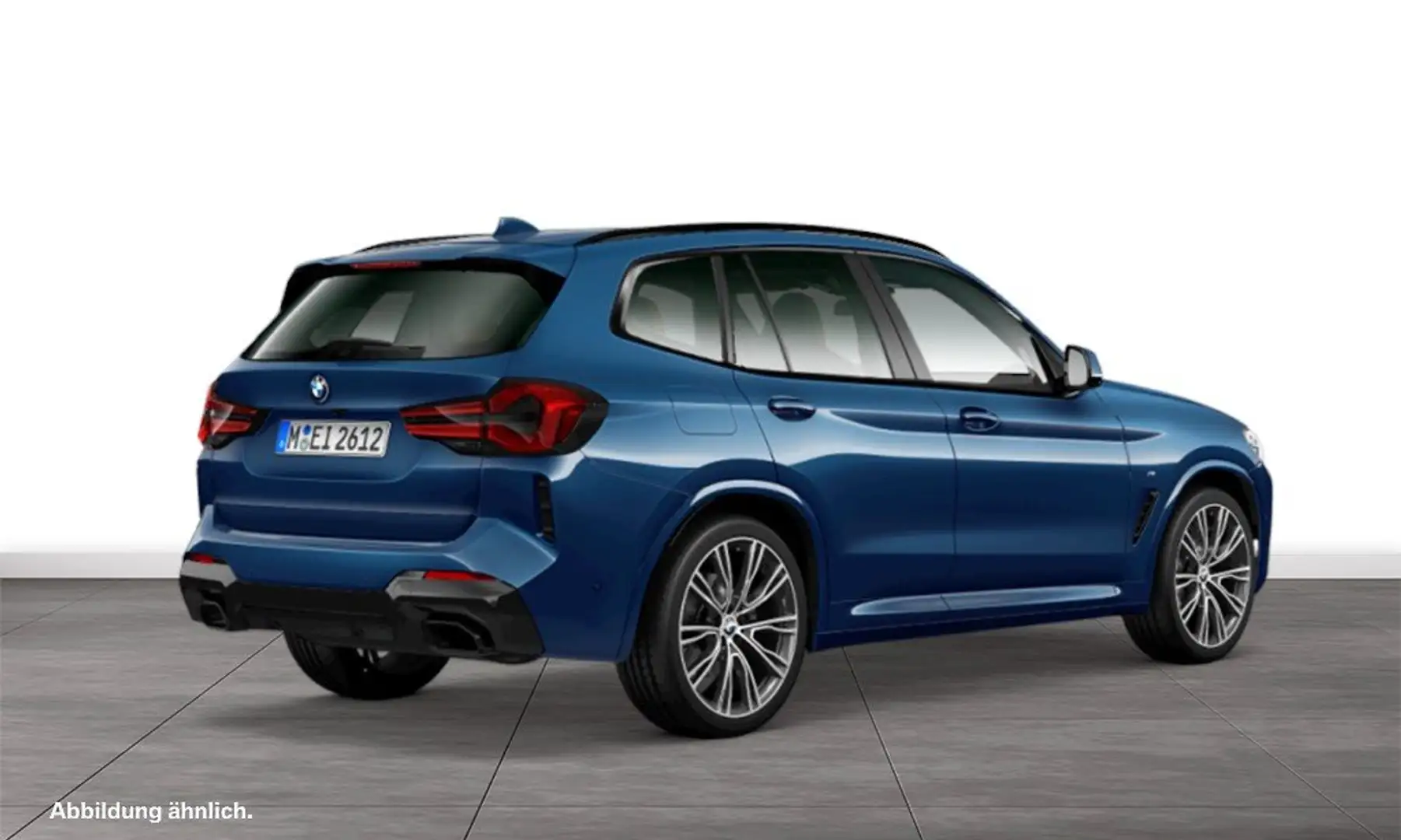 BMW X3 xDrive30i M SPORTPAKET+21"ALU+PANORAMA+LASERLICHT Blau - 2