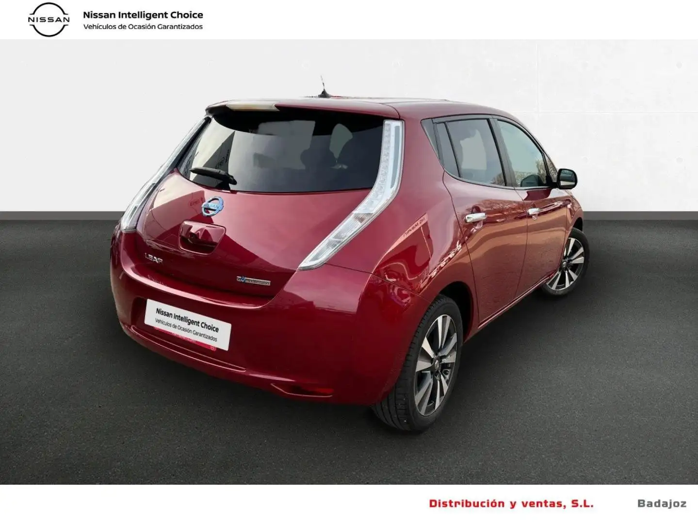 Nissan Leaf Tekna 30KWh Czerwony - 2
