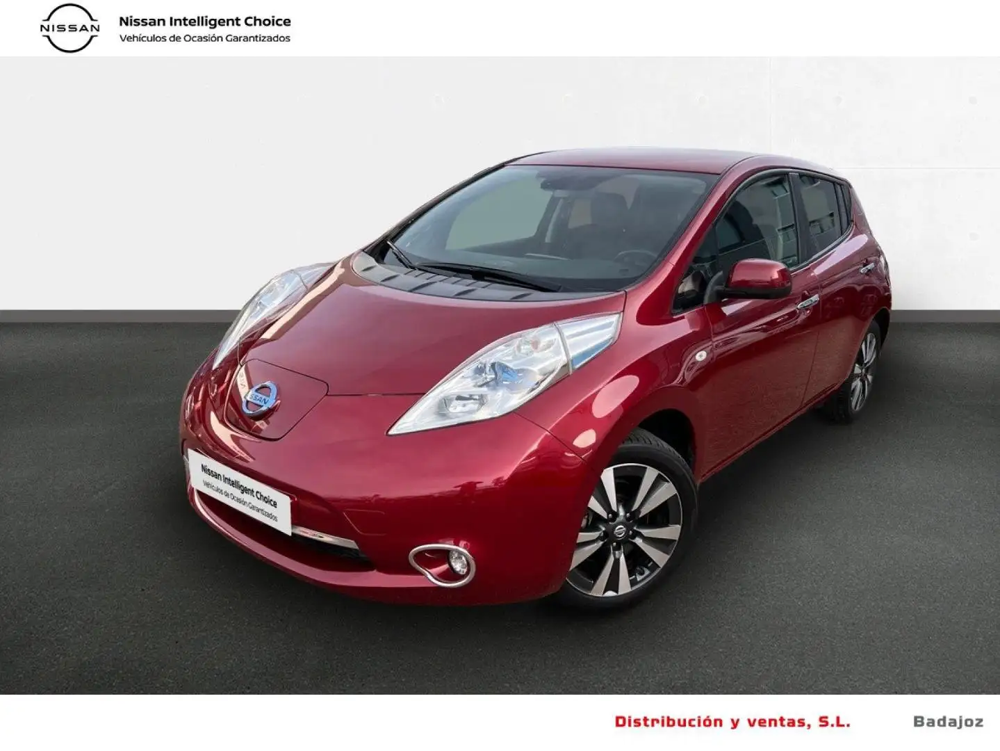 Nissan Leaf Tekna 30KWh Czerwony - 1