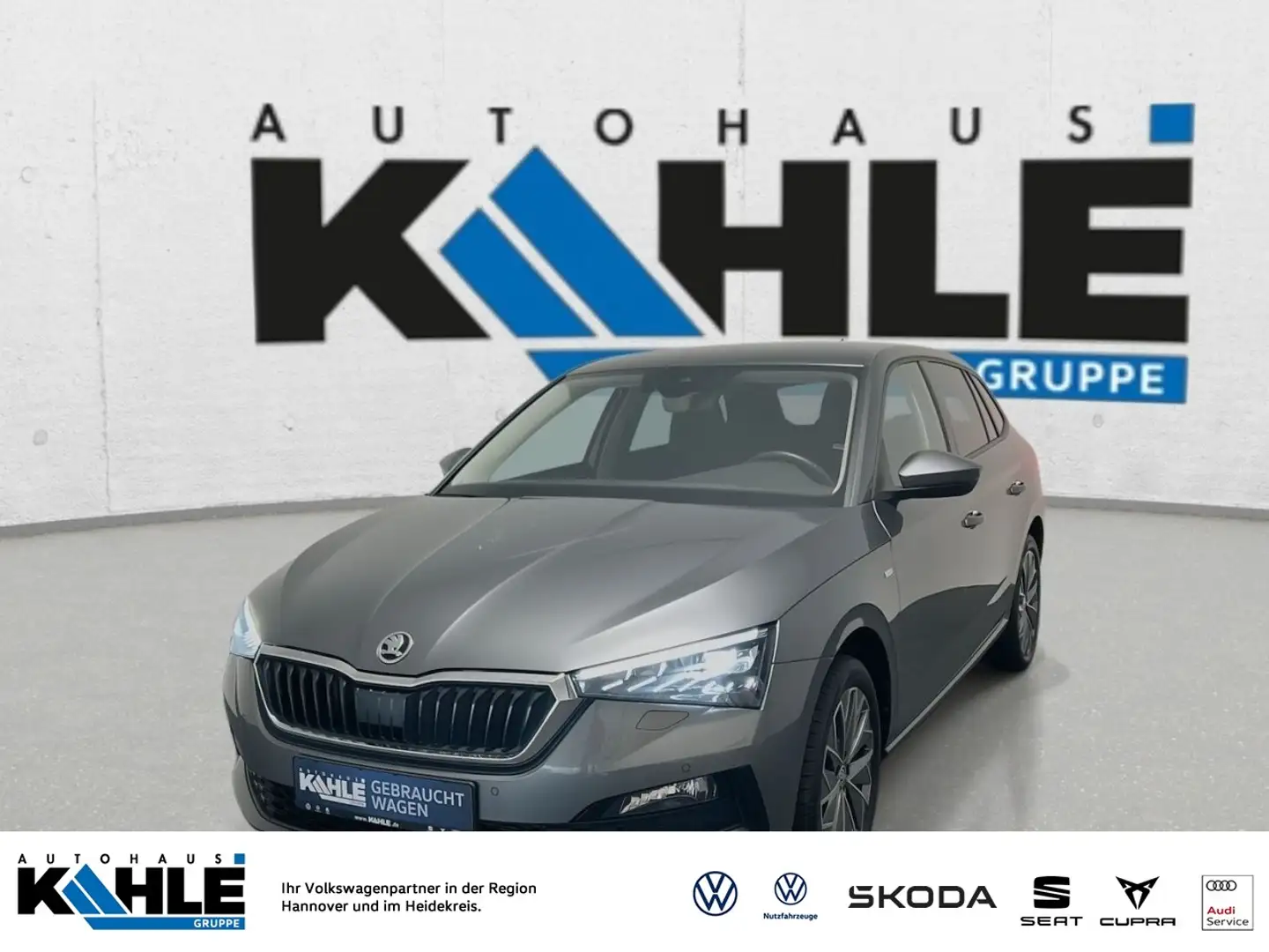 Skoda Scala 1.5 TSI DSG Tour Klima Einparkhilfe Sitzheizung Šedá - 1