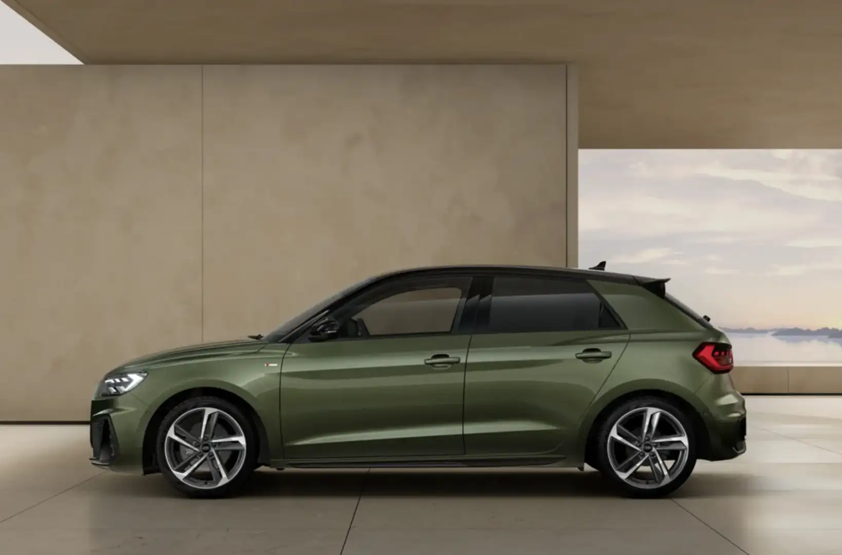 Audi A1 Sportback 35 TFSI Adrenalin Black Edition S tronic Verde - 2