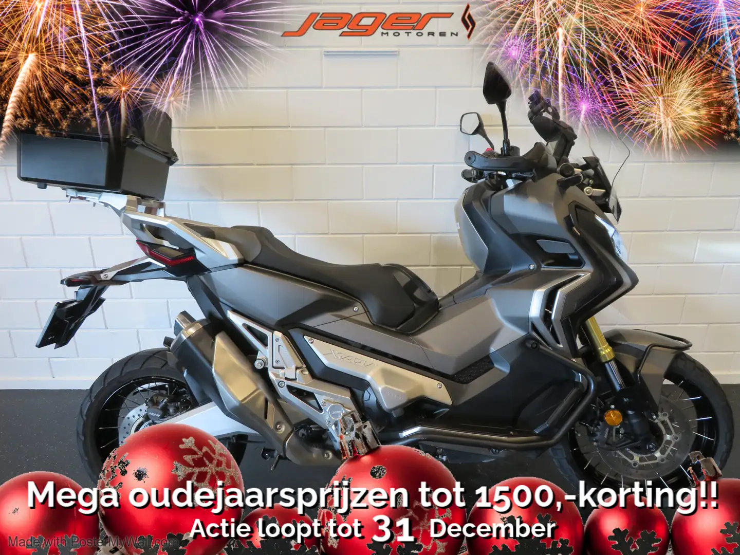 Honda X-ADV 750 ABS DCT NIEUWSTAAT!! Zilver - 1