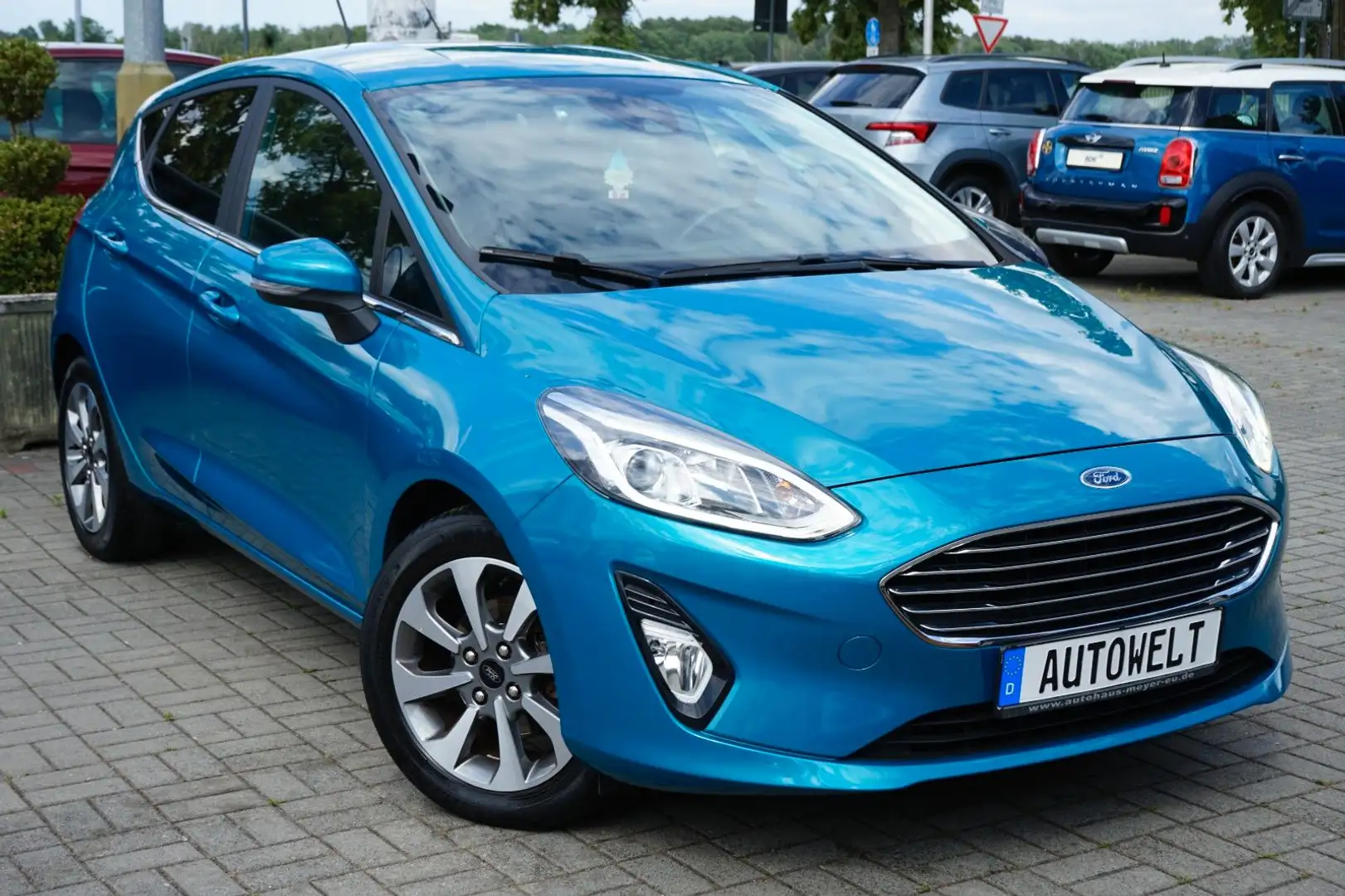 Ford Fiesta 1,0 EcoBoost 74kW Titanium Blau - 2