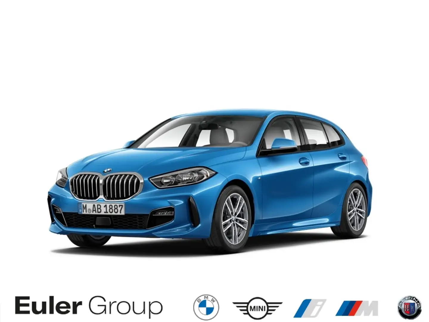 BMW 118 i A Limousine Sportpaket HUD Navi Digitales Cockpi Blau - 1