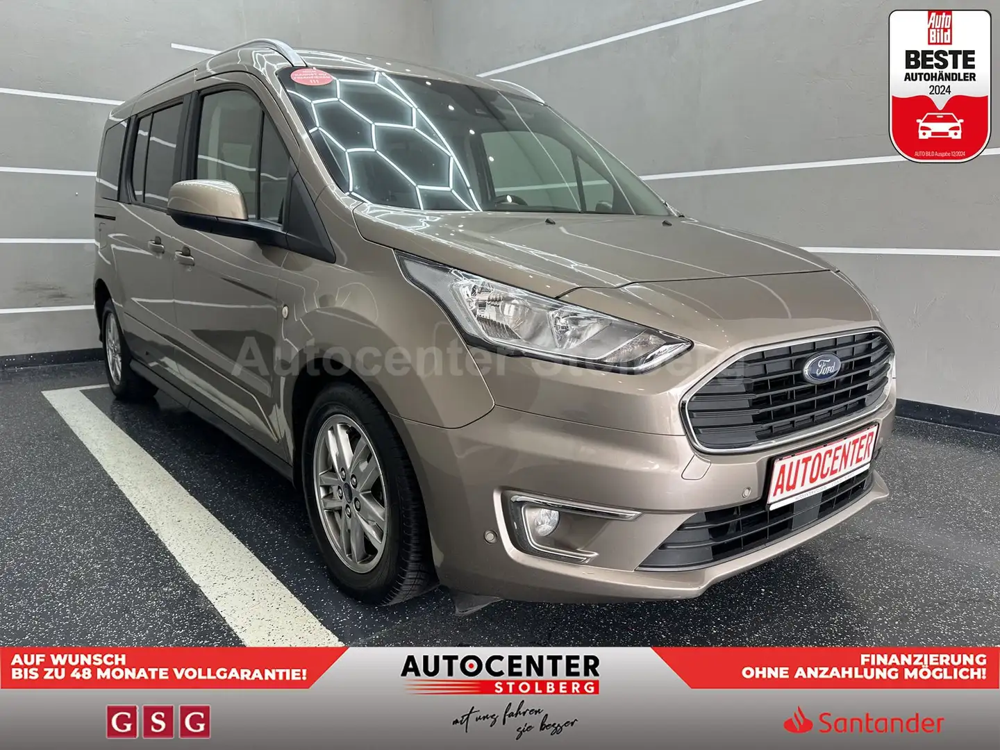 Ford Tourneo Connect Titanium "1-HAND-7-SITZE-PANO" Beige - 2