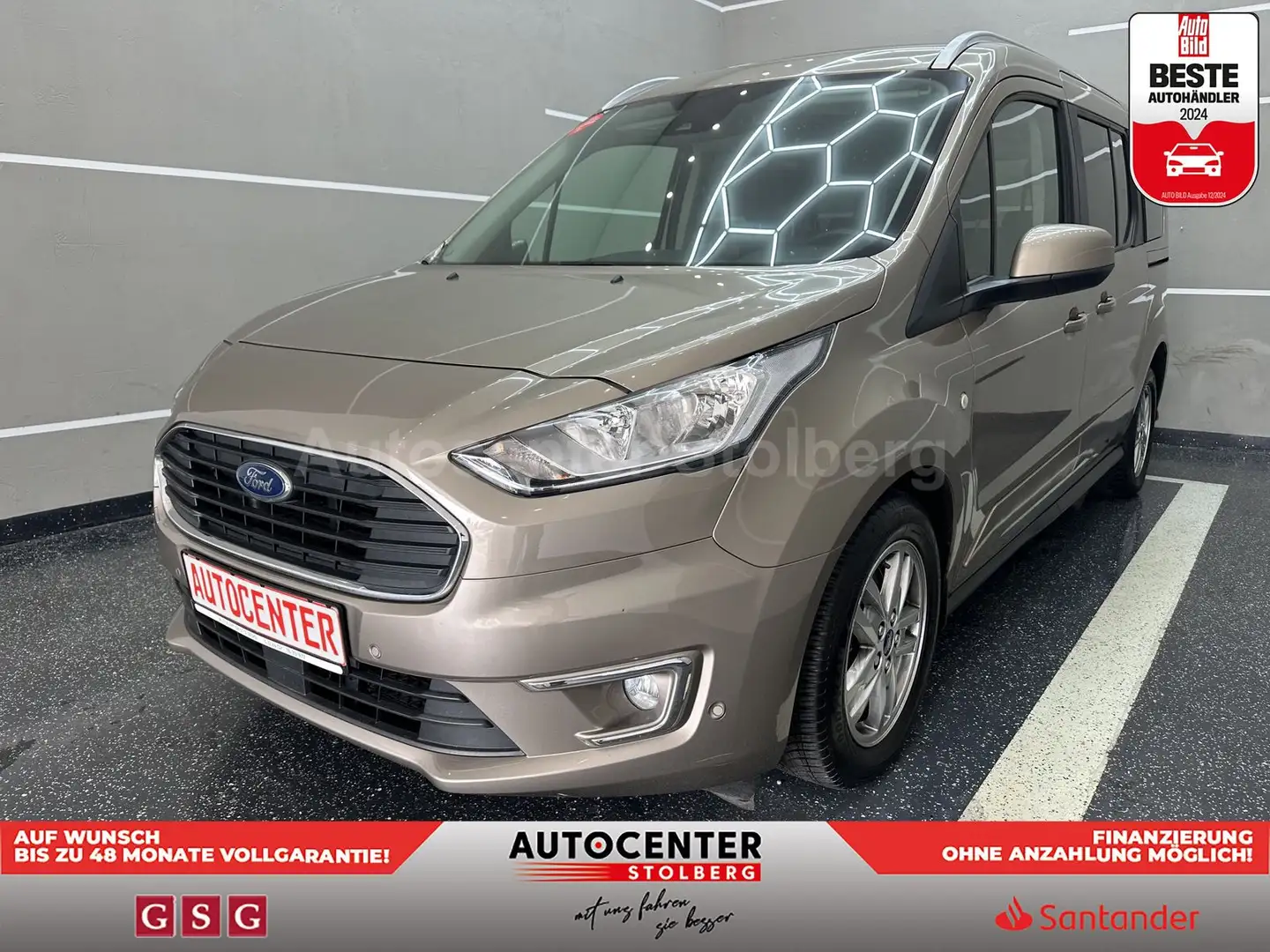 Ford Tourneo Connect Titanium "1-HAND-7-SITZE-PANO" Beige - 1