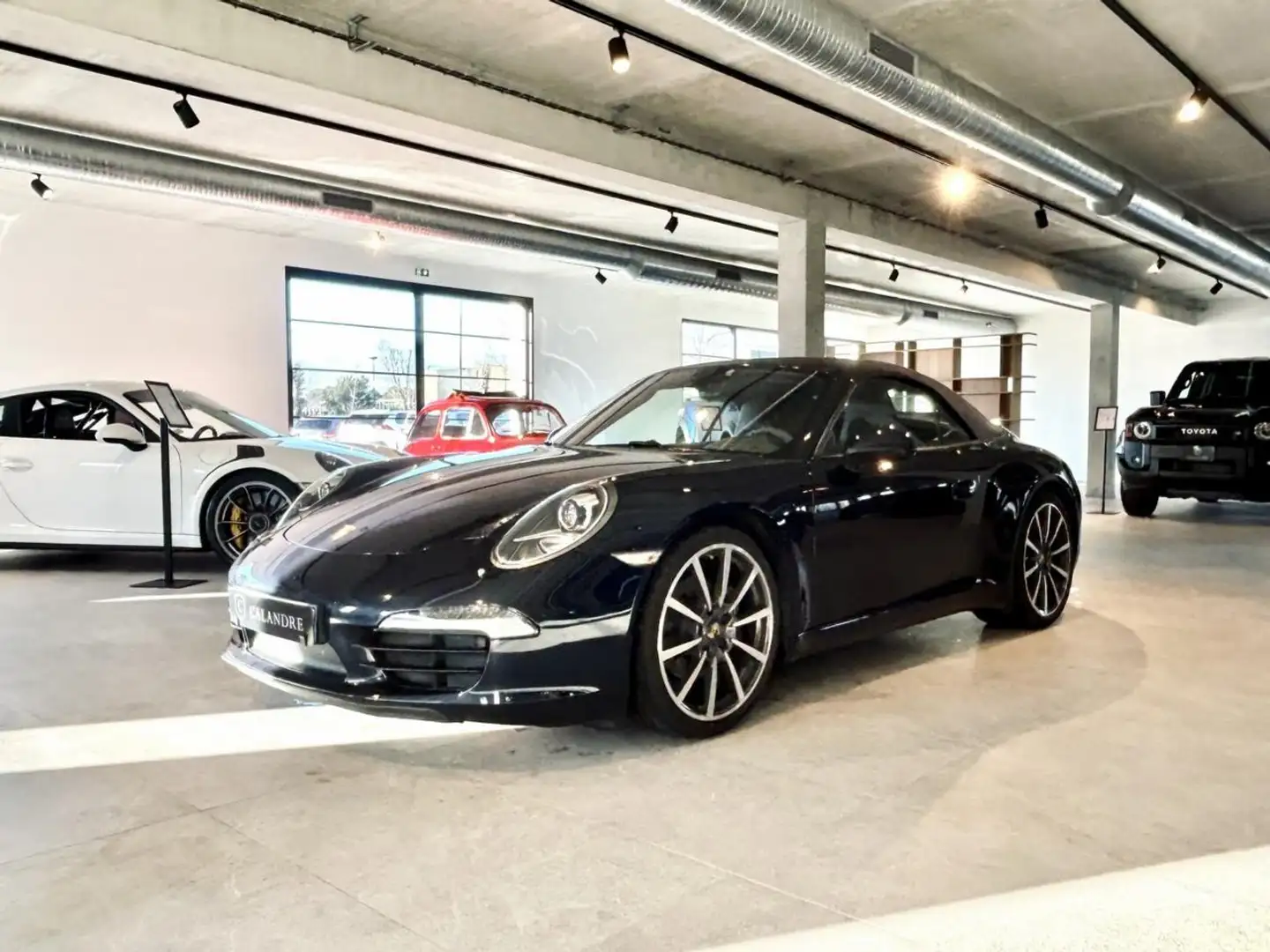 Porsche 911 991 Cabriolet Carrera 3.4i - 350 CH Blau - 1