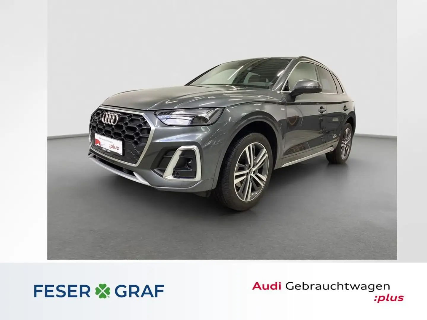 Audi Q5 S line 40 TDI quattro RFK SHZ PDC Plus Gris - 1