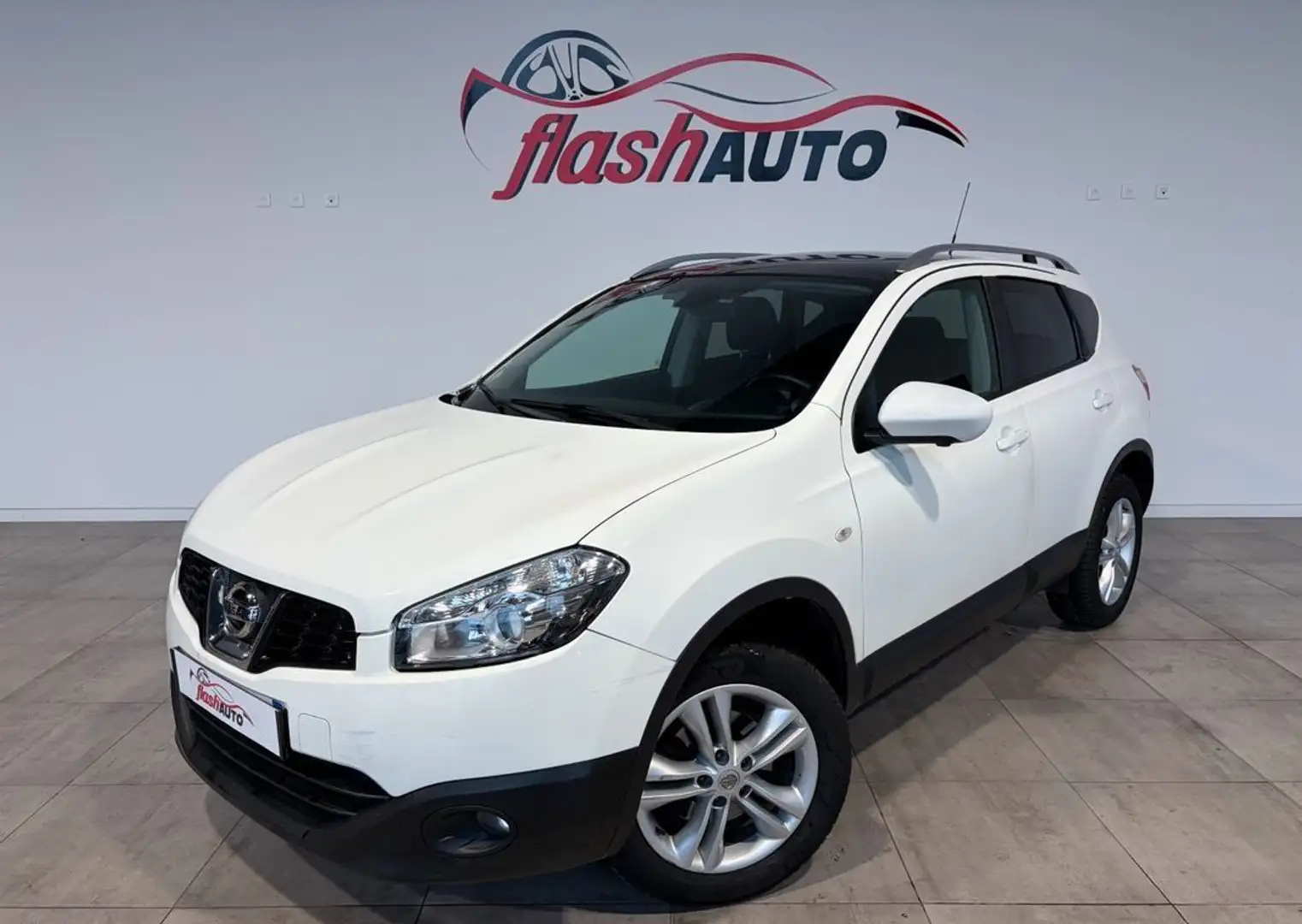 Nissan Qashqai+2 PHASE 2 1.5 DCi 2WD 110cv-2013 Blanc - 1