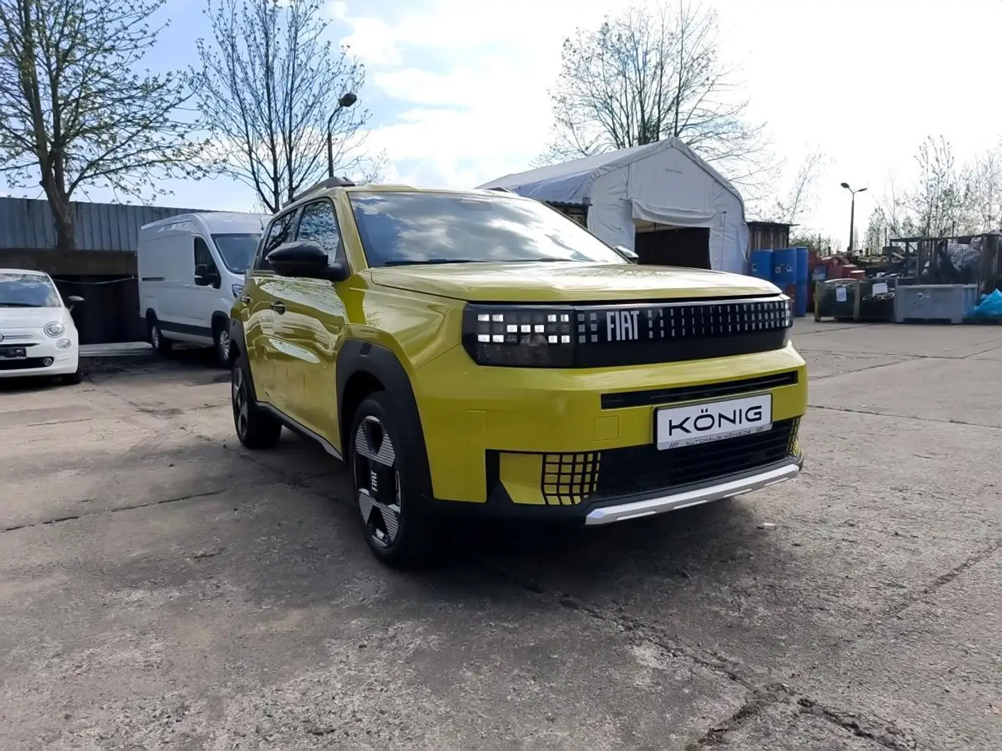 Fiat Grande Panda Elektro La Prima 113 PS Желтый - 2