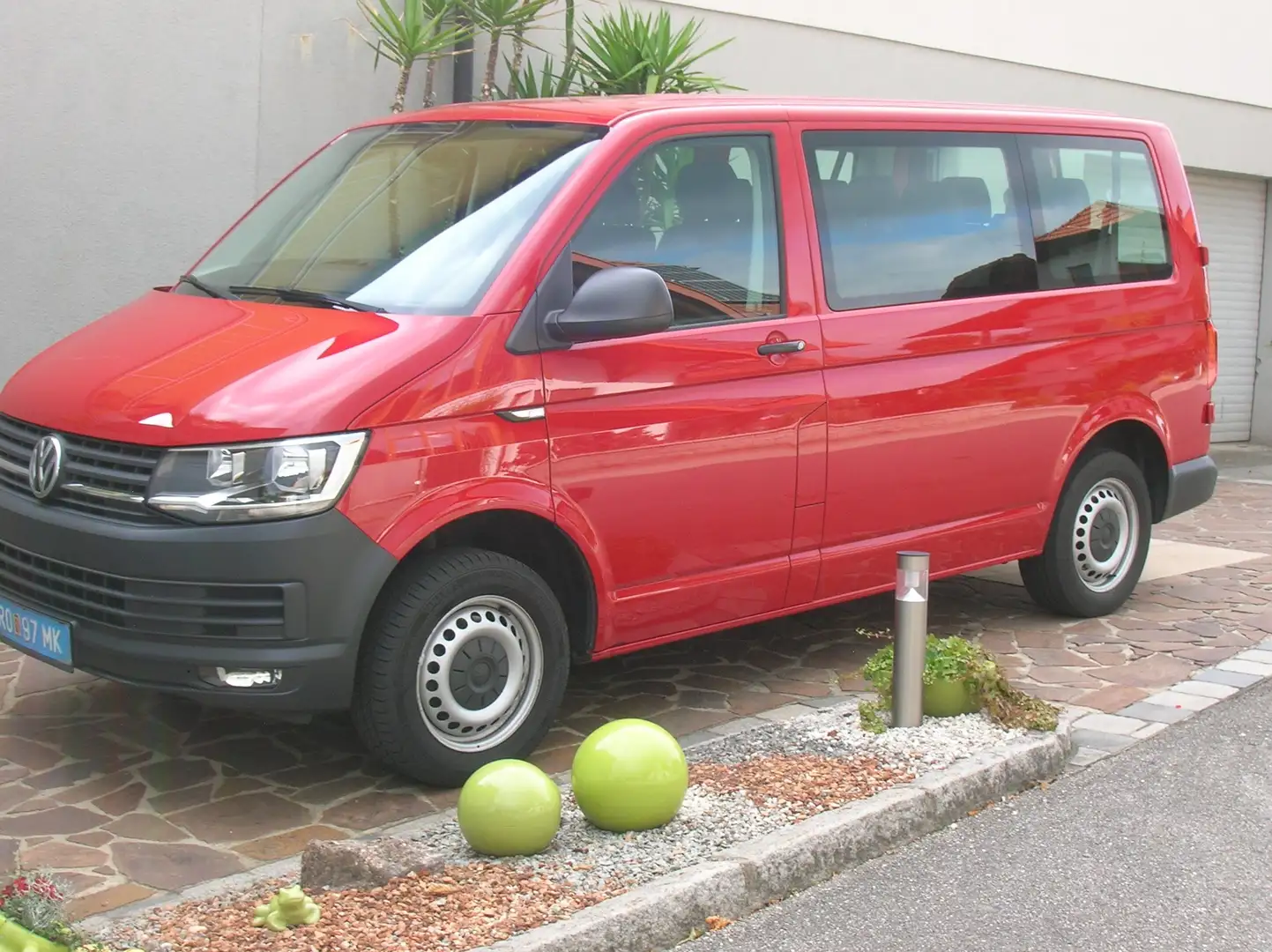 Volkswagen T6 Kombi Bus Multifunktionslenkrad, Tempomat, Parksensoren Rouge - 2