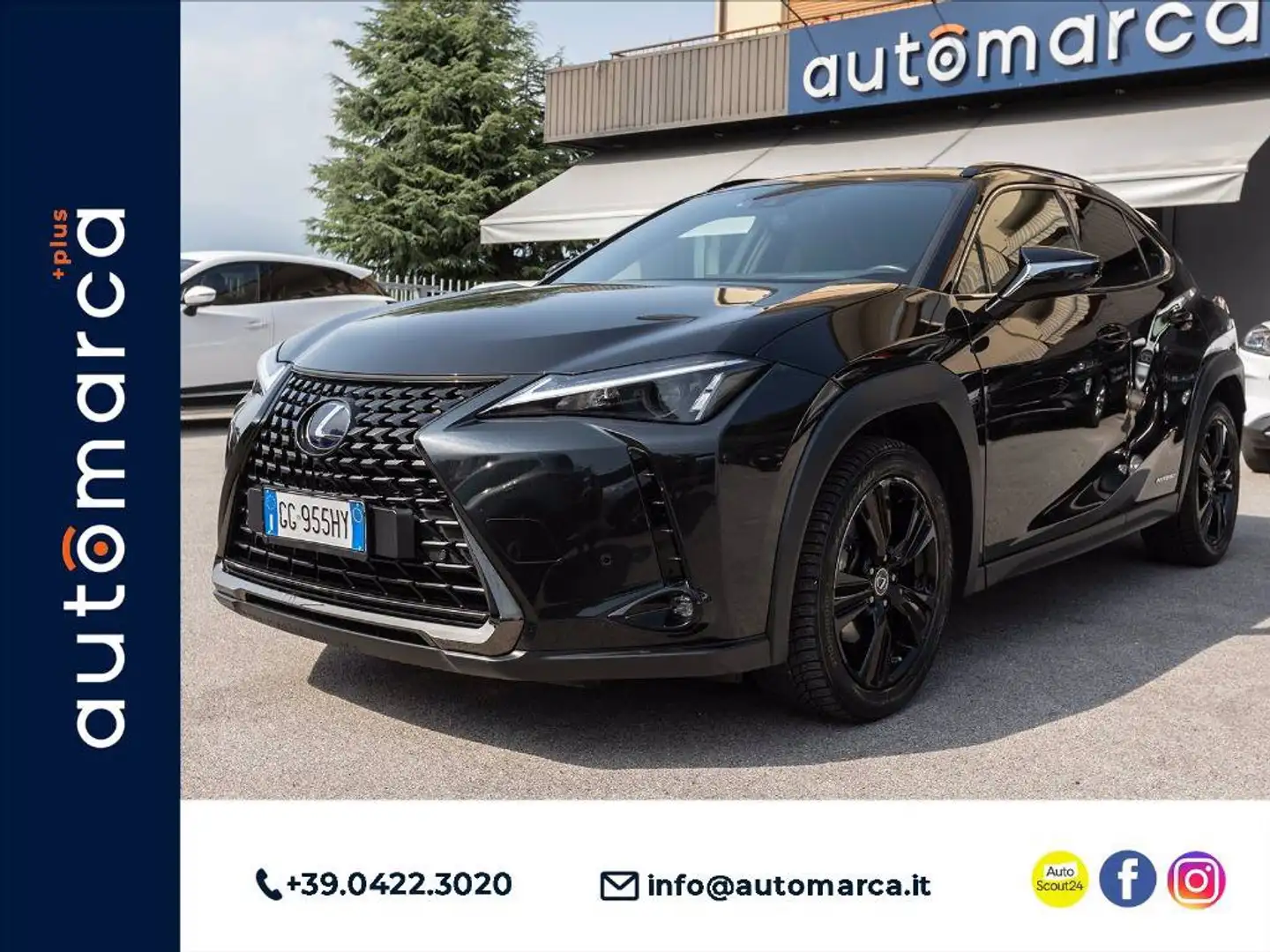 Lexus UX 250h 2.0 Midnight 2wd cvt Nero - 1