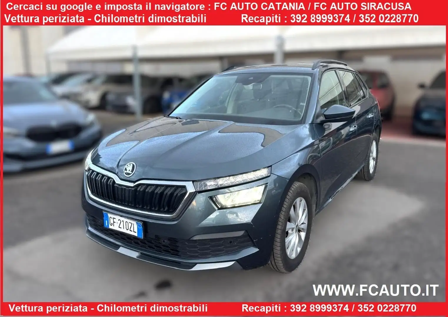 Skoda Kamiq Kamiq 1.6 TDI SCR DSG Dark Shade Grigio - 1