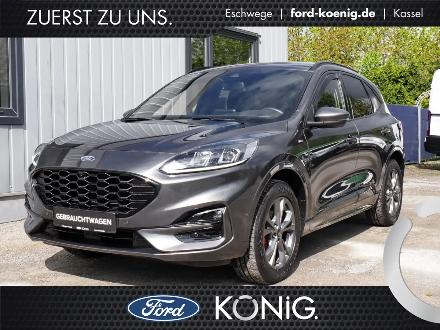 Ford Kuga ST-Line 190PS 4x4+AHK+LED+2xKamera+NAV+ACC Klima Grau - 1