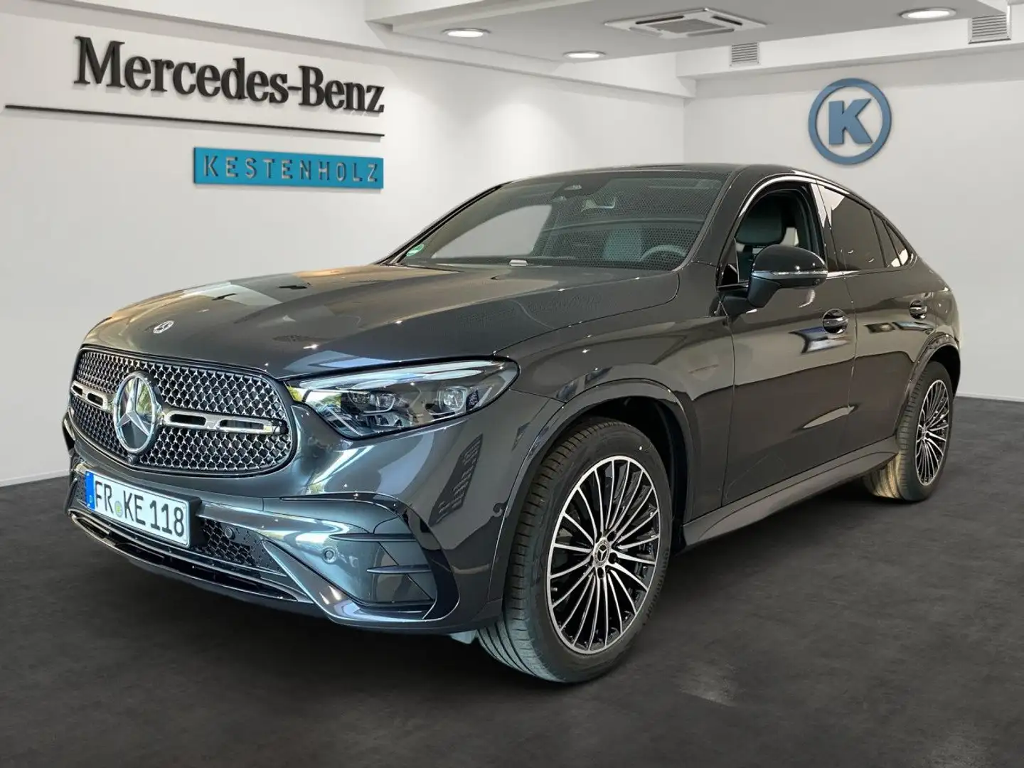 Mercedes-Benz GLC 220 d 4Matic AMG+AHK+PANO+DIGITAL+360°+DISTR Grau - 2