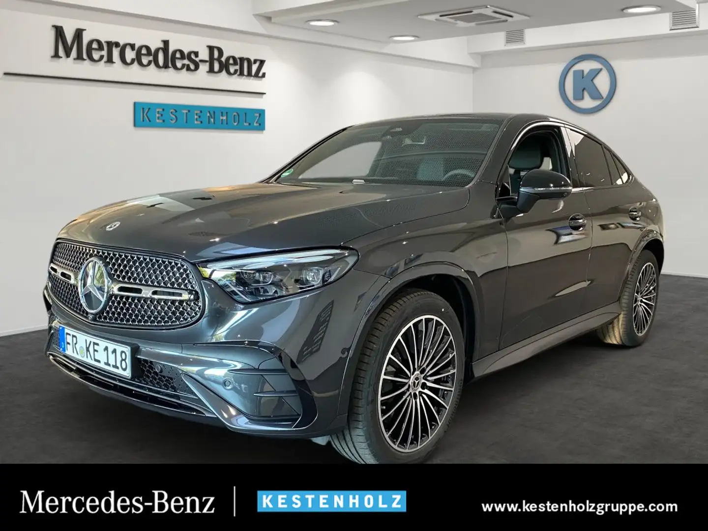 Mercedes-Benz GLC 220 d 4Matic AMG+AHK+PANO+DIGITAL+360°+DISTR Grau - 1