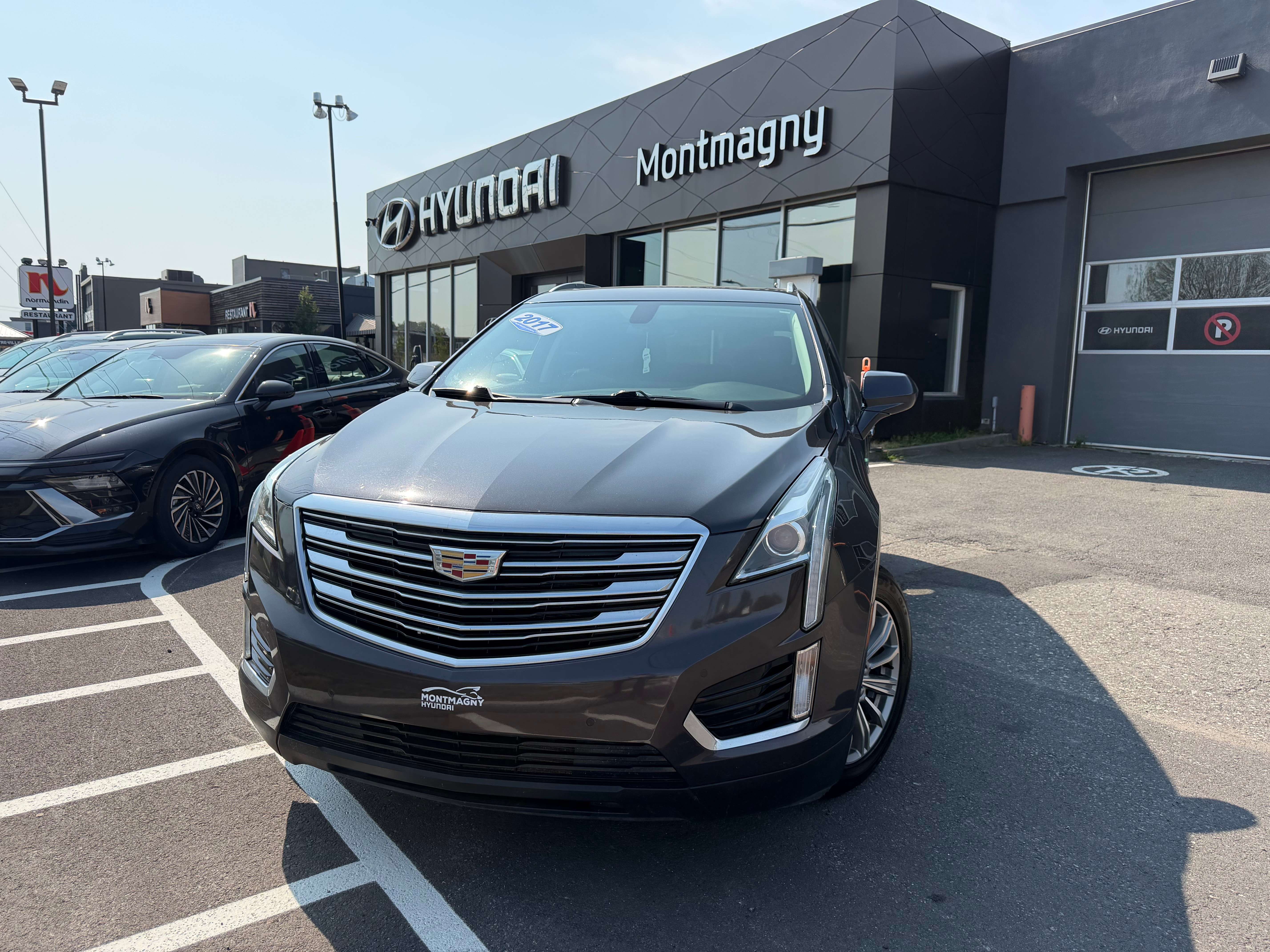 Brown 2017 Cadillac XT5 SUV / Crossover Four-Wheel Drive Automatic