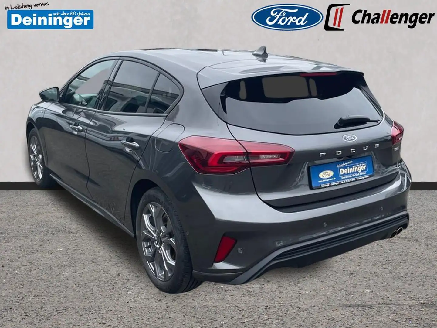Ford Focus 1.0 l EcoBoost Hybrid ST-Line NAVI/DAB FAHRASSISTE Grau - 2
