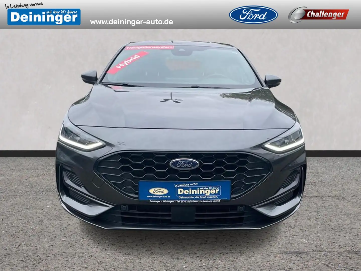 Ford Focus 1.0 l EcoBoost Hybrid ST-Line NAVI/DAB FAHRASSISTE Grau - 1
