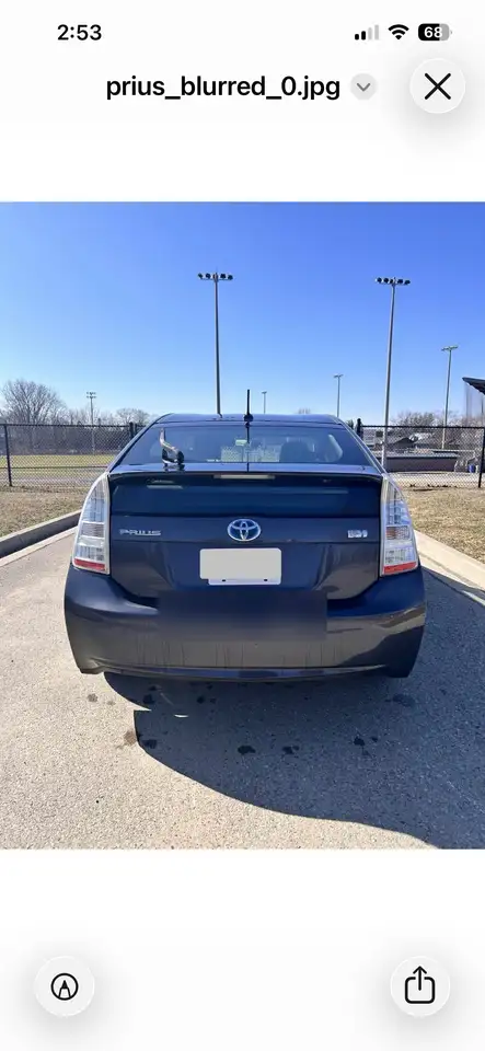 Toyota Prius снимка Toyota Prius