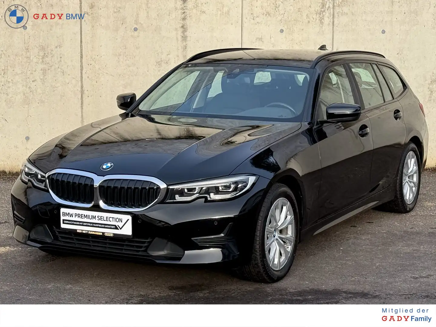 BMW 316 d Touring Schwarz - 1