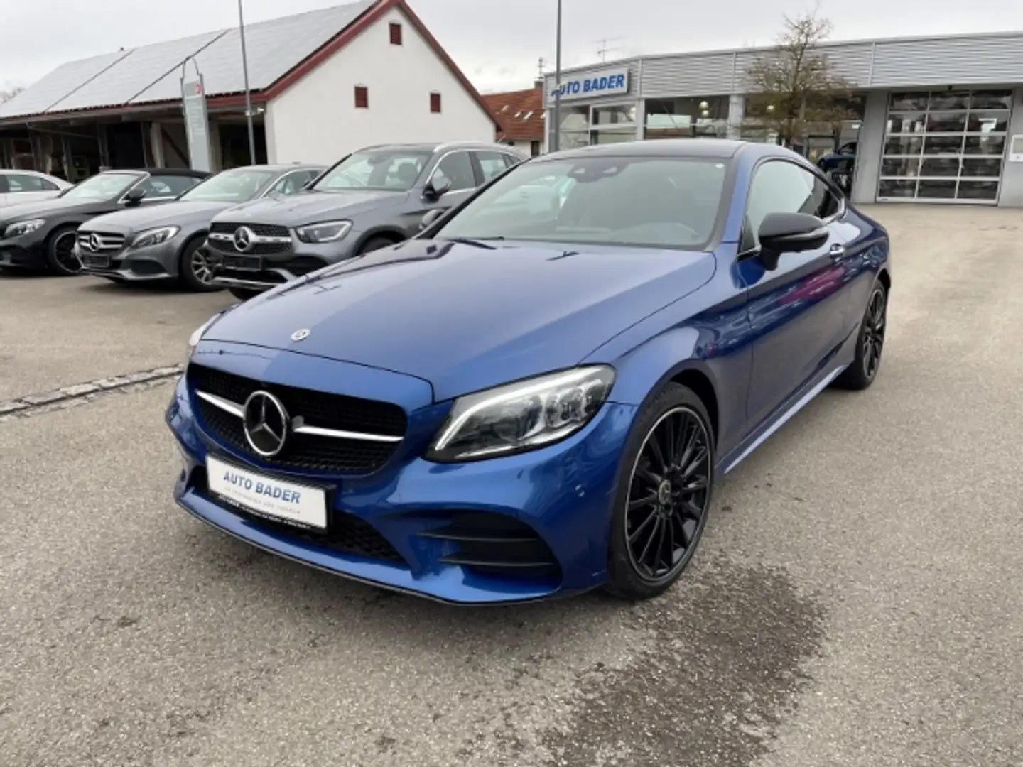 Mercedes-Benz C 400 4Matic Coupe AMG Line Plus Night Panorama Blue - 2