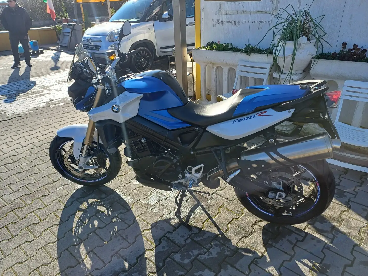 BMW F 800 R Modrá - 2