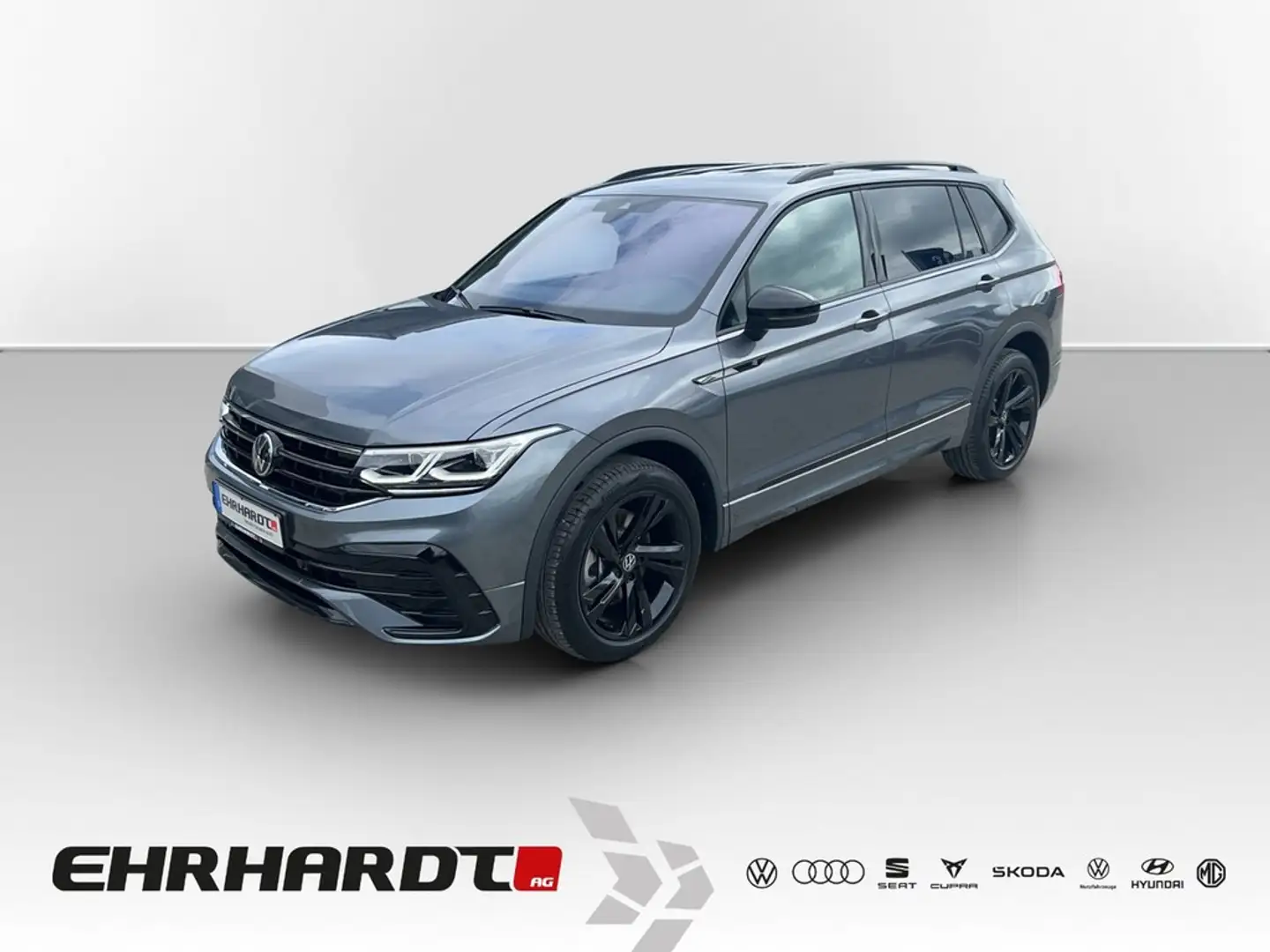 Volkswagen Tiguan Allspace 2.0 TDI DSG 4Motion R-Line AHK*IQ-LIGHT*APP-CON... Grijs - 1