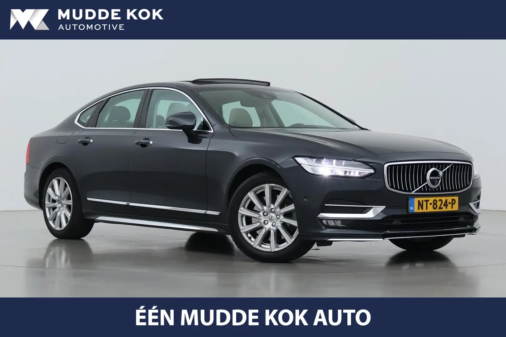 Volvo S90 T5 Inscription | Head-Up | Schuif/Kanteldak | ACC Grau - 1