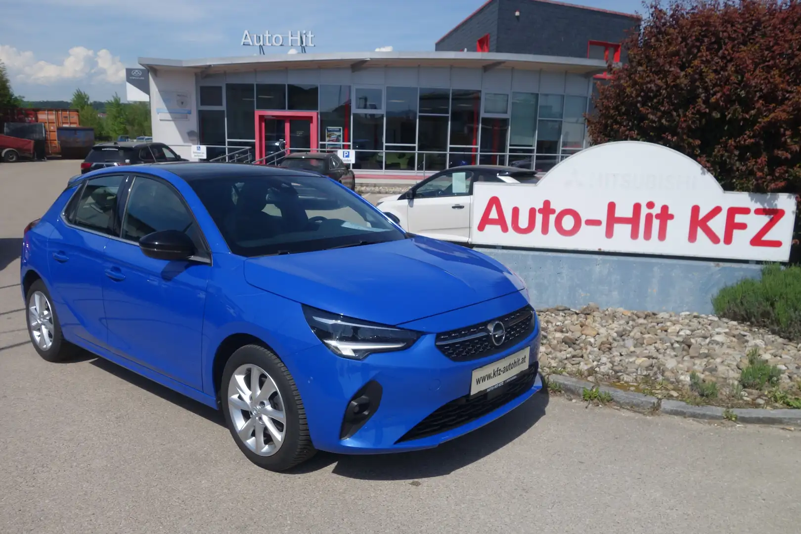 Opel Corsa 1,2 DI Elegance*PANORAMAGLASDACH/leasingfähig* Blau - 2