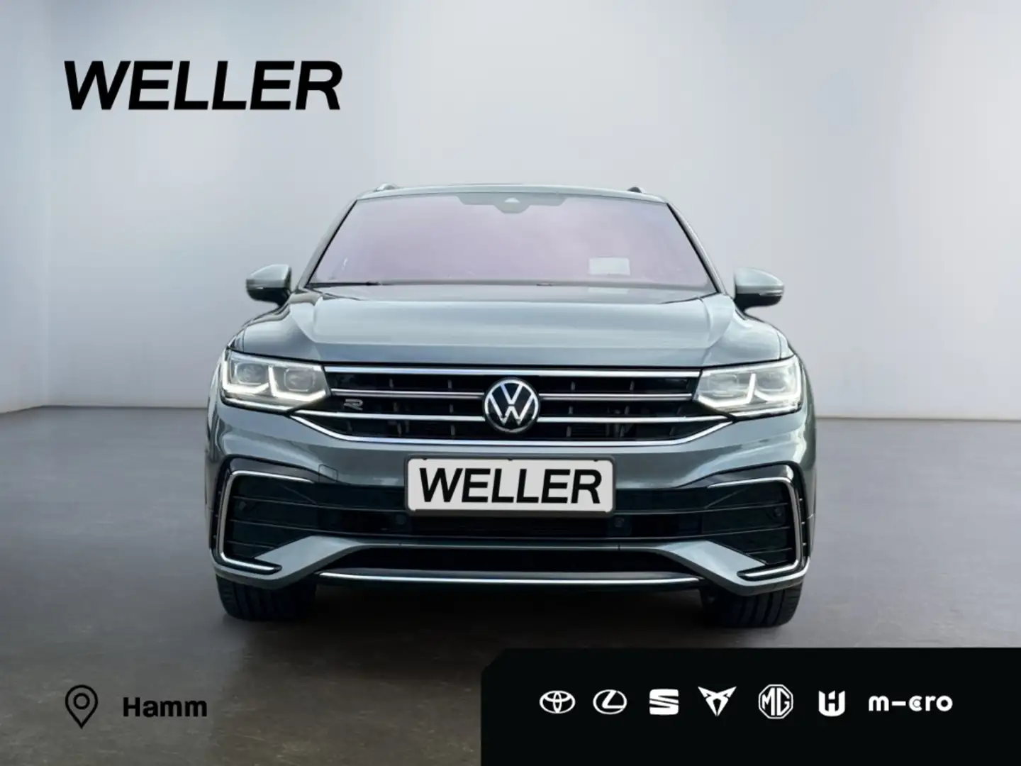 Volkswagen Tiguan Allspace 2.0 TSI 4Motion R-Line DSG*HuD*NAVI*PANO Grau - 2