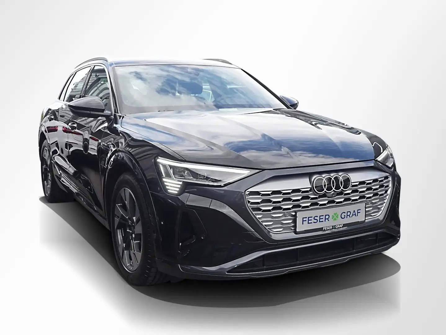 Audi Q8 e-tron 55 qu. advanced ACC Matrix Navi 360° Schwarz - 2