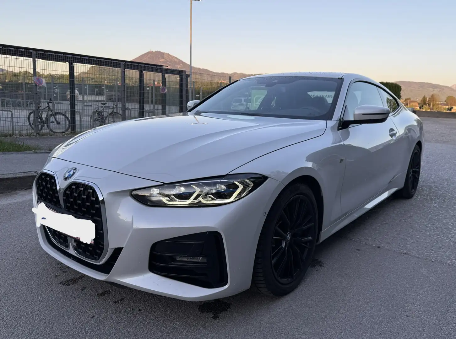 BMW 420 BMW 420i Coupe M-Sport H&K 8-fach Memory Weiß - 1