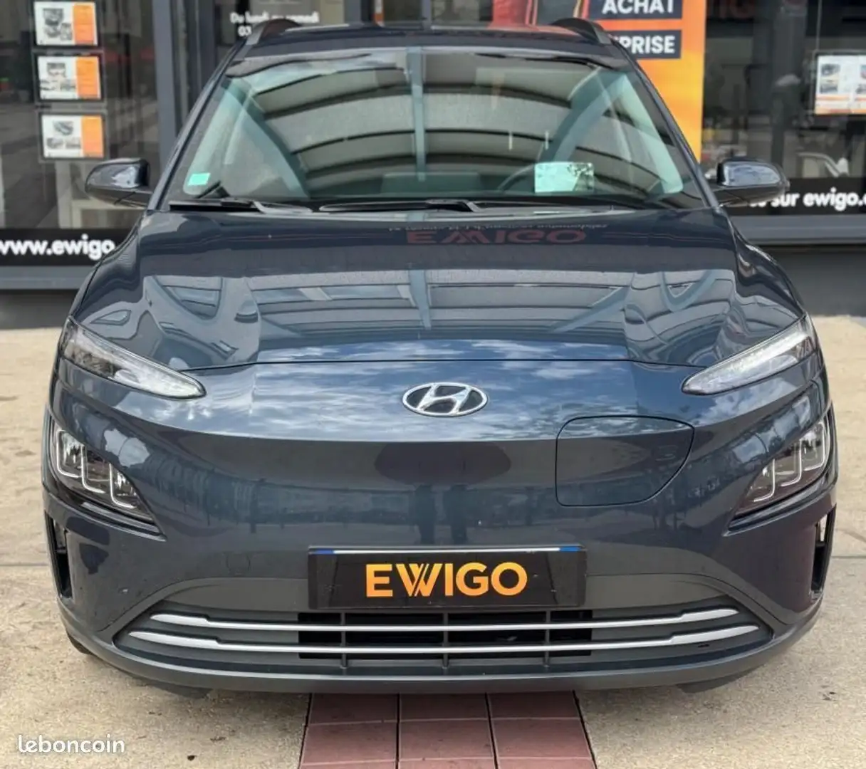 Hyundai KONA CRÉATIVE EV 136CH 36PPM 39.2KWH Bleu - 2