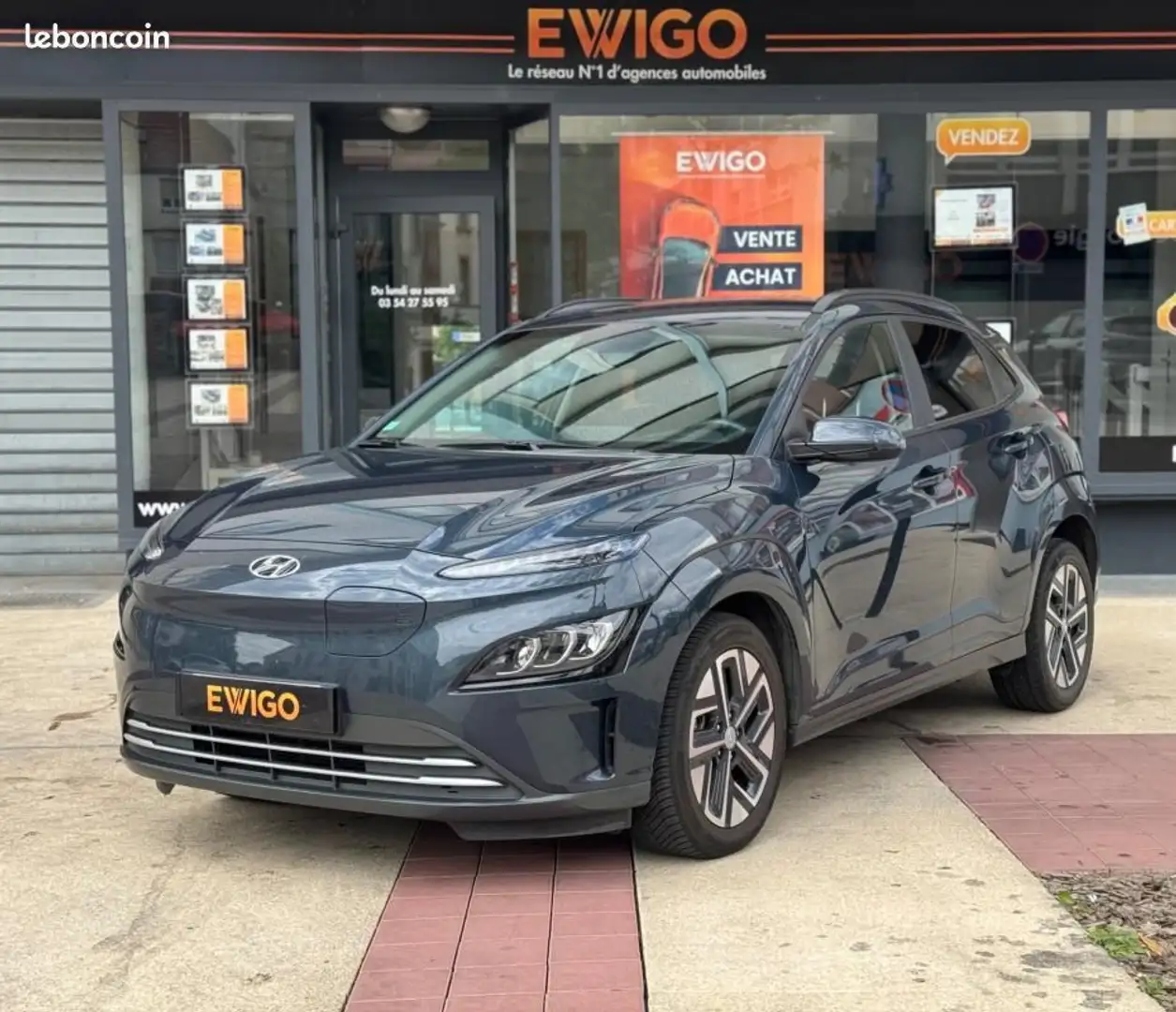 Hyundai KONA CRÉATIVE EV 136CH 36PPM 39.2KWH Blau - 1