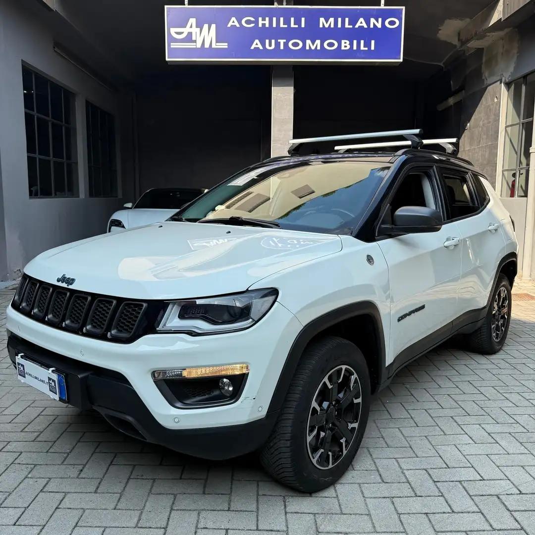 Jeep Compass 1.3 turbo t4 phev 4xe at6 Bianco - 1