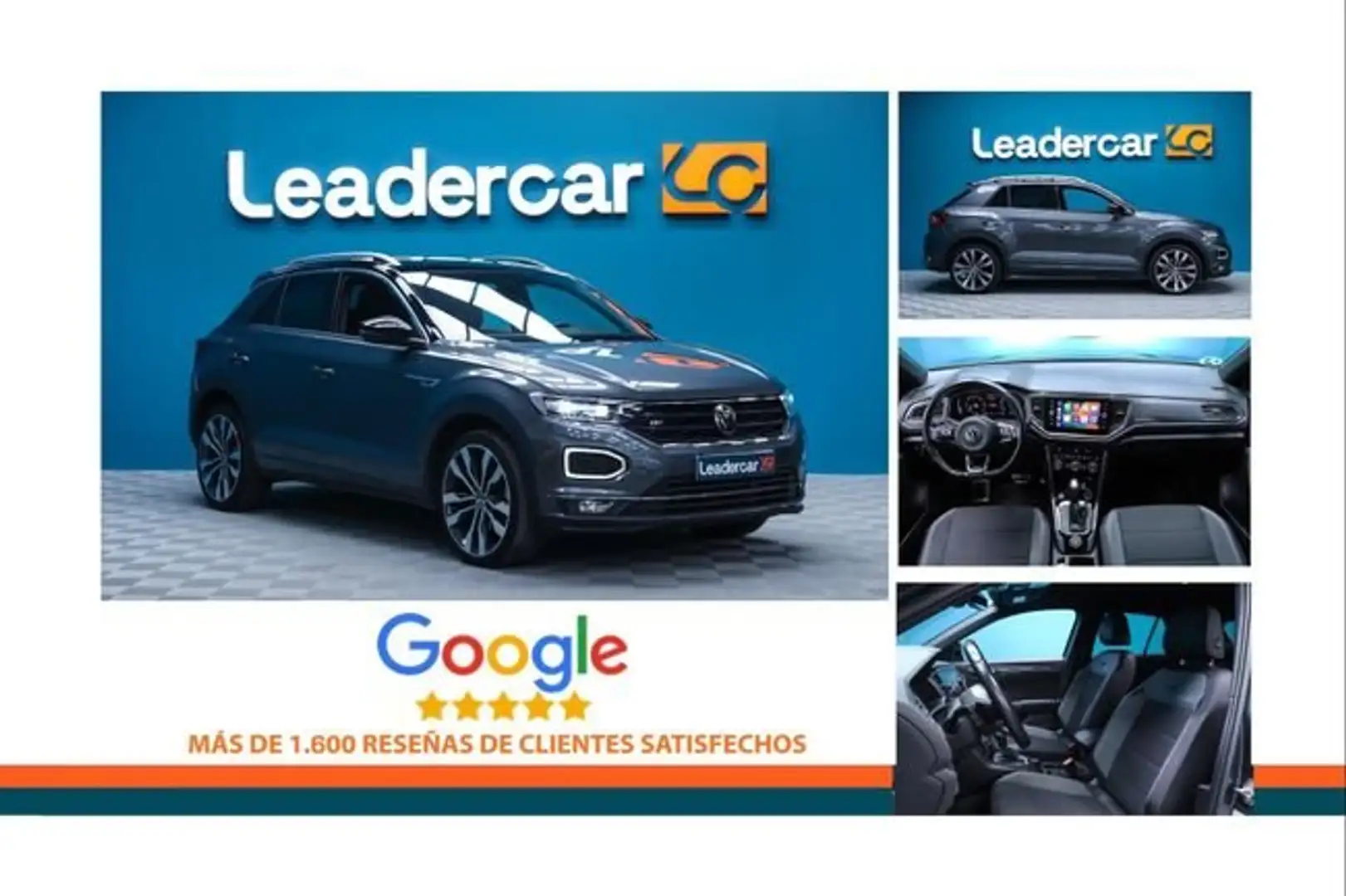 Volkswagen T-Roc 2.0TDI Sport 4Motion DSG7 Gris - 2