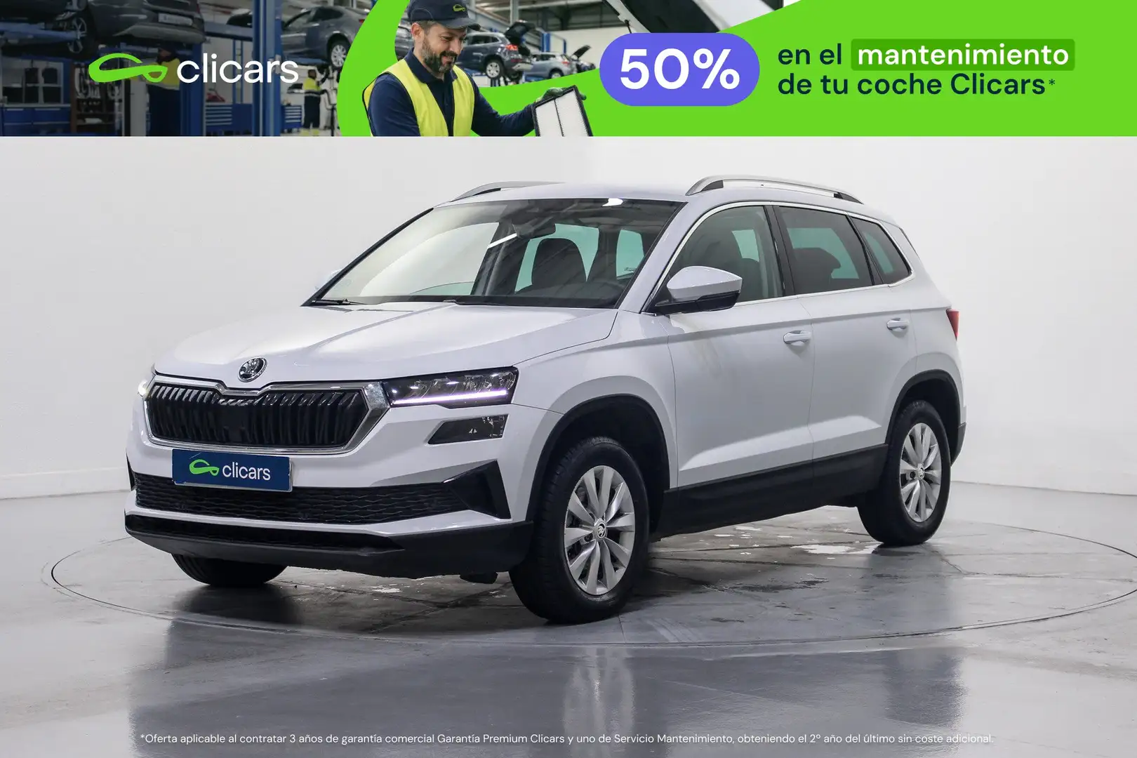Skoda Karoq 2.0TDI AdBlue Ambition 4x4 DSG 110kW Blanco - 1