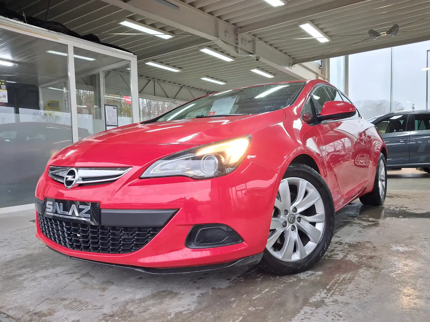 Opel Astra Astra GTC 1.4 Turbo Sport/1 ER PROP/VENDU AVEC CT Rouge - 2