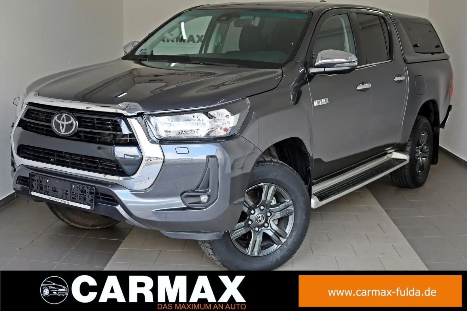 Toyota Hilux 2.8 Comfort 4x4,Kamera,HardTop,CarPlay,AHK Grau - 1