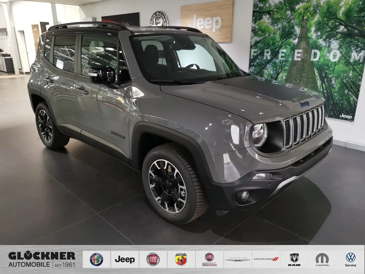 Jeep Renegade PHEV 4xe High Upland NAVI LED-LICHT Grau - 1