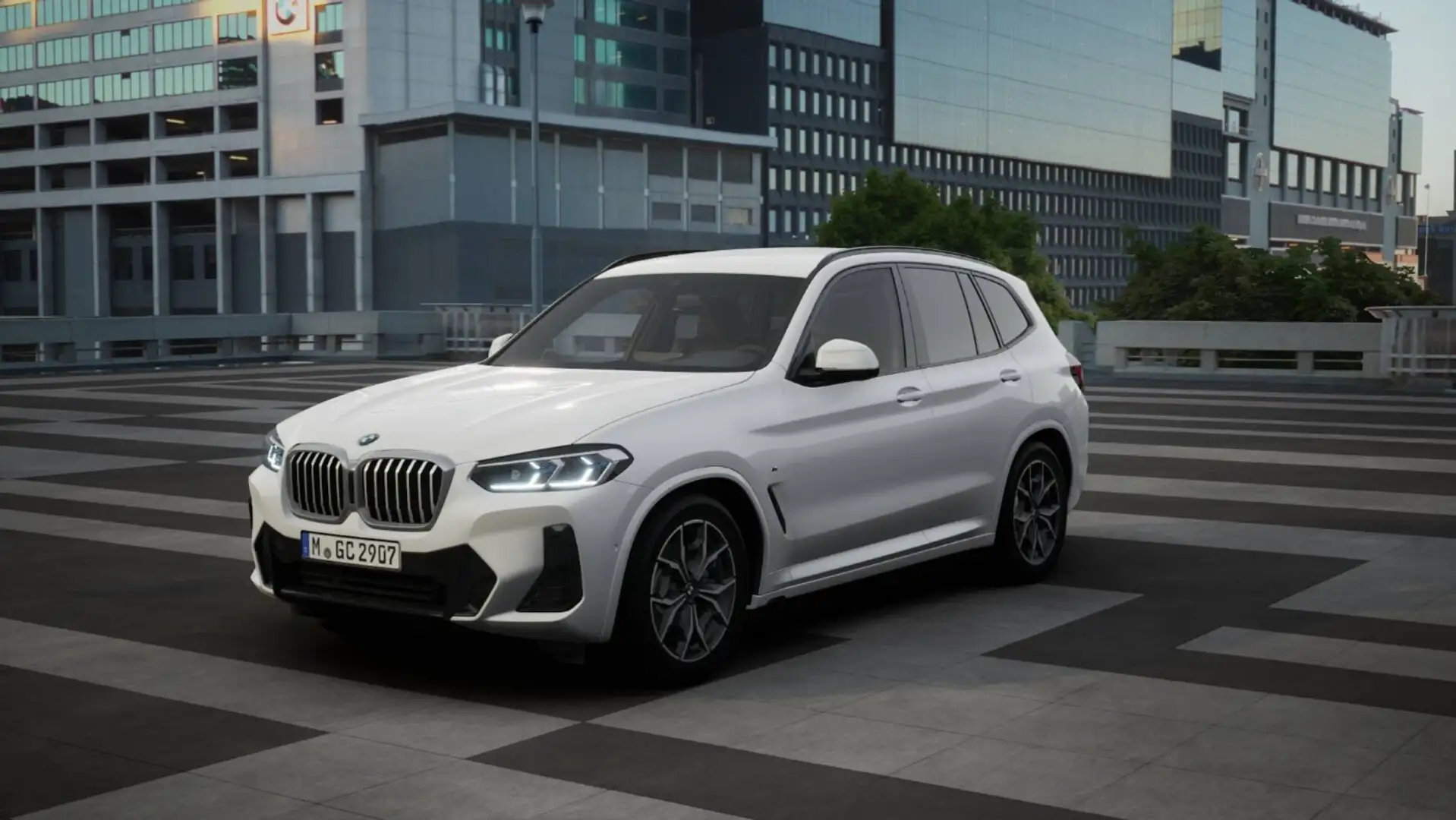 BMW X3 xDrive20d ///M Sport Laser AHK Winterfreude Weiß - 1