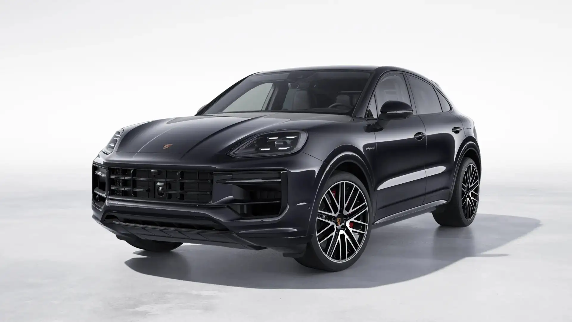Porsche Cayenne S Coupé E-Hybrid HUD*22INCH*SPDESIGN*T.HAAK*CARBON Zwart - 1
