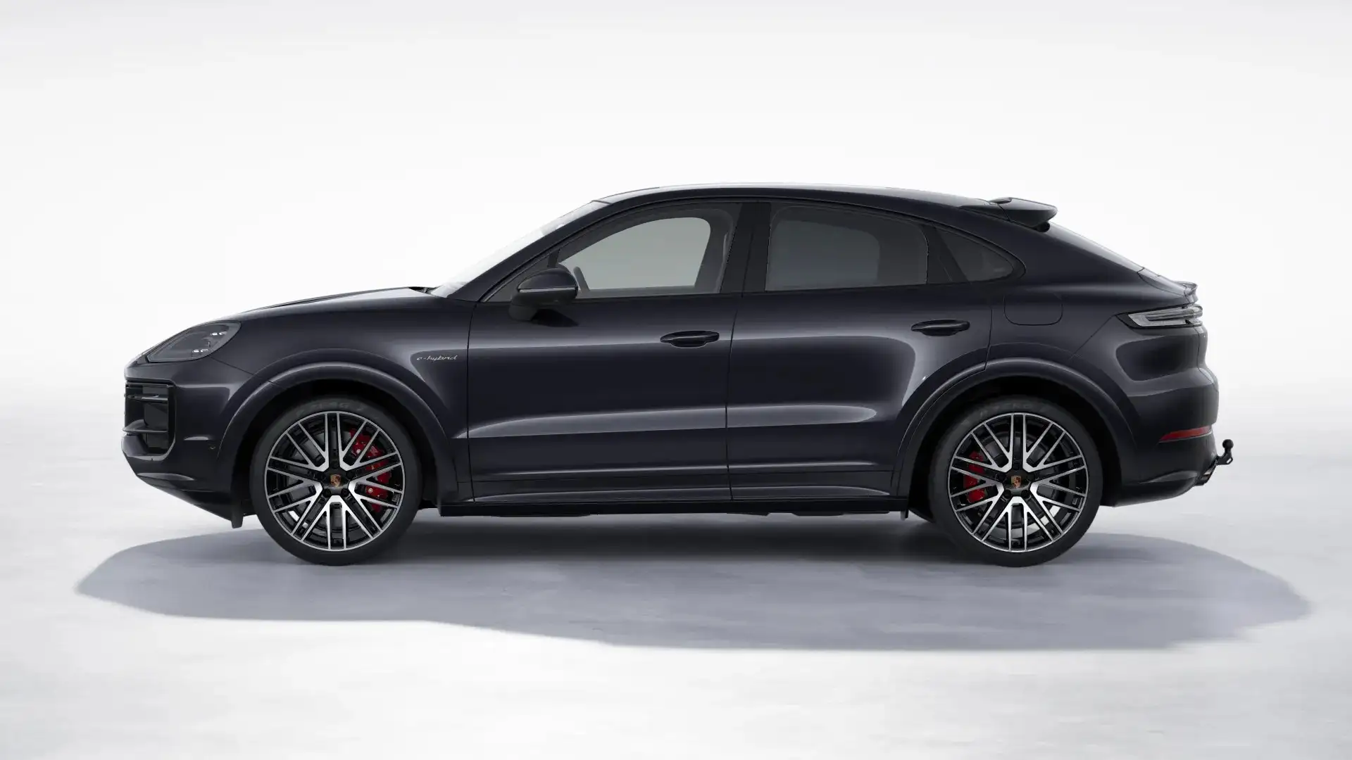 Porsche Cayenne S Coupé E-Hybrid HUD*22INCH*SPDESIGN*T.HAAK*CARBON Zwart - 2